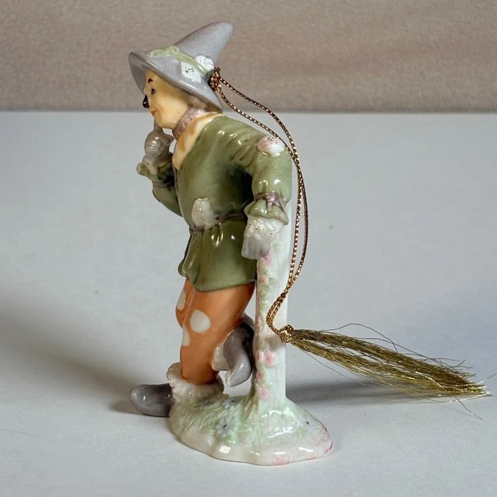 Lenox SCARECROW‎ ORNAMENT Wizard of Oz Porcelain Christmas Ornament in Box